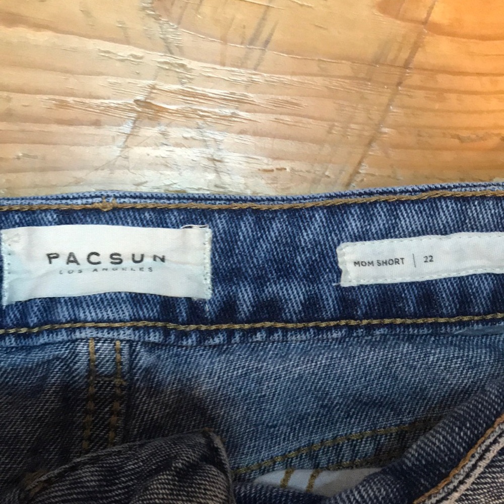 PacSun Mom Style Shorts with Rips - Picture 3 of 3